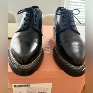 Acne Studios Lark Platform Oxford shoes